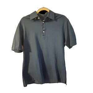 Men's Blue Eton Short Sleeve - Like New Size M